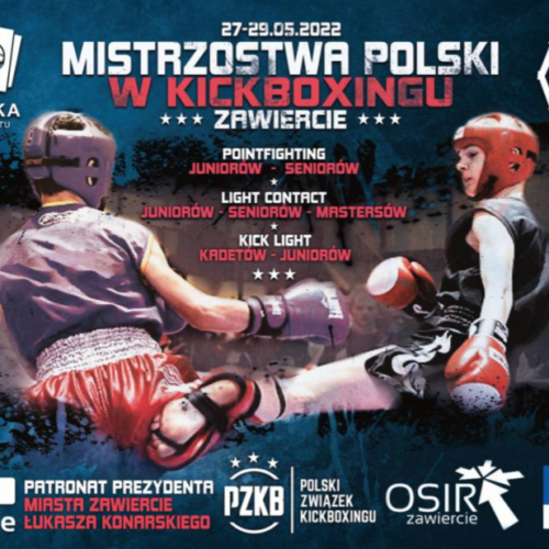 Mistrzostw Polski w kickboxingu w Zawierciu